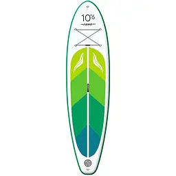 Надувна SUP дошка AERO Board 2.0 (320х15х80см) 10.6' Green Leaf [140353]