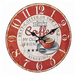 Годинник настінний TFA Vintage Coffee 60304512 - мініатюра 2