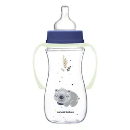 Пляшечка для годування Canpol babies Easystart Sleepy Koala 300 мл блакитна (35/238_blu) - мініатюра 2