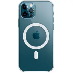 Чохол Clear Case з MagSafe для Apple iPhone 12/12 Pro (6.1) Transparent ААА [52516]