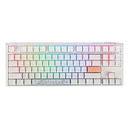 Клавіатура Ducky One 3 Cherry MX Speed Silver UA RGB White (DKON2187ST-PUAPXPWWWSC1)