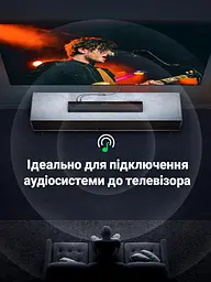 Аудиокабель-переходник UGREEN AV102 Длина 1 м RCA-тюльпаны Гнездо 3,5 мм на 2 штекера RCA Передача стереозвука на аудиовход RCA Для подключения нужны источник со стереовыходом 3,5 мм и отдельный AUX-кабель со штекерами 3,5 мм на обоих концах Многоуровневое экранирование Позолоченные разъёмы Серый (10588) - миниатюра 8