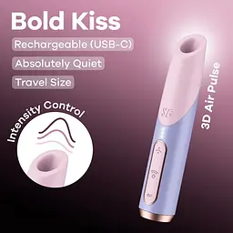 Кліторальний стимулятор Satisfyer Bold Kiss - мініатюра 6