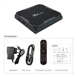 Приставка Android Smart TV Box X96 MAX+ 4/32Гб - мініатюра 4