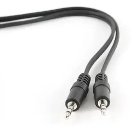 Кабель AUX звуковий Cablexpert 3.5 мм M - 3.5 мм M 2 м чорний (CCA-404-2M)