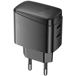 МЗП Hoco CS62A Bright PD45W (2USB-C) Black - мініатюра 4