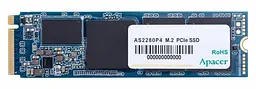 SSD накопичувач Apacer AS2280P4 512GB PCIe 3.0x4 M.2 (AP512GAS2280P4-1) (6583882)