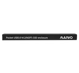 Зовнішня кишеня Maiwo для M.2 SATA (K16N black) - мініатюра 3