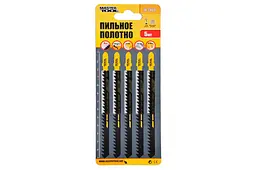 Набір полотен пилок для лобзика пластик Mastertool 108 х 4 мм (в упаковці 5 шт.) 14-2805 - мініатюра 2