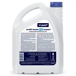 Антифриз Yuko -40 Super G11 синій 5л (4820070248203) - мініатюра 2