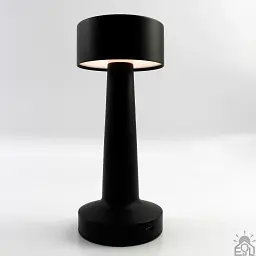 Настільна лампа сенсорна світлодіодна ESLLSE DOWN LIGHT з акумулятором 1200 mA Чорна - мініатюра 5