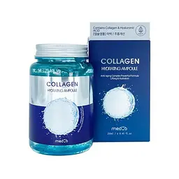 Ампульний гель для обличчя Med B Collagen з колагеном зволожувальний