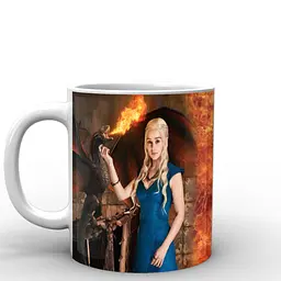 Кухоль GeekLand Game of Thrones Dracarys GT.02.015 330 мл білий - мініатюра 2