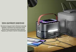 Портативна зарядна станція Remax RPP515 300W 70000mAh Output 220В - мініатюра 5
