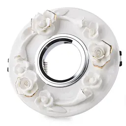 Світильник точковий Brille HDL-CY8 G5.3 WH/G MR16 36-050
