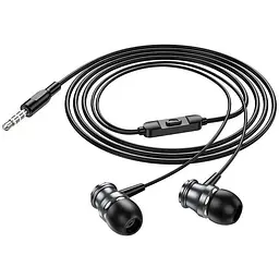 Навушники Borofone Platinum металеві універсальні earphones with microphone BM75 білі - мініатюра 5