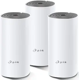 Система WiFi-Mesh Deco E4 AC1200, 2xFE LAN/WAN, 3мод TP-Link teh0017180 - мініатюра 2