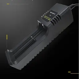 Зарядний пристрій USB MS-5D81X для акумуляторів Li-ion 18650, 26650, 14500, 1 слот - мініатюра 2