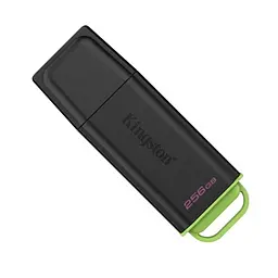 Флеш-накопичувач USB 256Gb DataTraveler Exodia, Black/Green, USB 3.2 Gen 1 (DTXG2/256GB) Kingston teh0029095