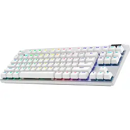 Клавіатура Logitech G PRO X TKL LightSpeed Tactile White (920-012148) [102872] - мініатюра 4