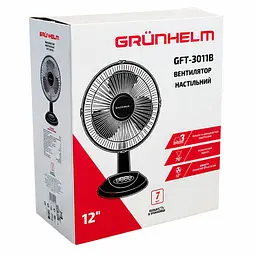 Вентилятор настільний Grunhelm GFT 3011B (150521) - мініатюра 4