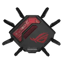 Роутер бездротовий Wi-Fi 7 Asus ROG Rapture GT-be19000 (90IG0850-MO9A0V) - мініатюра 6