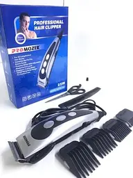 Машинка для стрижки волосся з насадками PROMOZER MZ-325 - мініатюра 2
