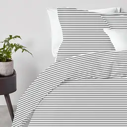 Комплект постільної білизни Cosas євро GREY LINE 200 x 220 см (LineGrey_1_70) - мініатюра 2