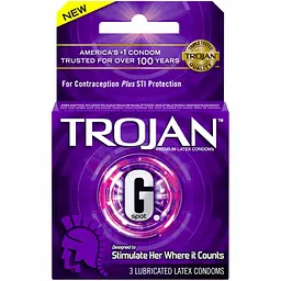 Упаковка 3 шт Trojan G Spot