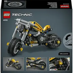 Конструктор LEGO Technic Жовтий мотоцикл 151 деталь (42225) - мініатюра 8