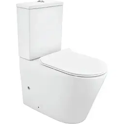 Чаша унітазу для підлоги Jaquar Opal OPS-WHT-15753P180UFSM з сидінням Soft Close, Білий