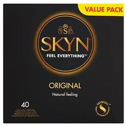 Презервативи ультратонкі Skyn Original безлатексні 40 шт. - мініатюра 3