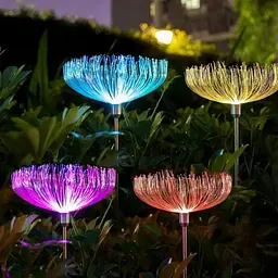 Декоративна садова лампа SuperLED деревце з RGB-підсвіткою 2 шт.  - мініатюра 6