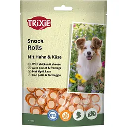 Ласощі Trixie Premio Chicken Cheese Rolls для собак роли з куркою та сиром 100 г (арт.31589)