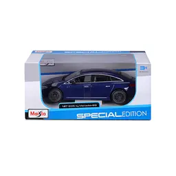 Ігрова автомодель Maisto 2022 Mercedes-Benz EQS Blue 1:24 (32902 met. blue) - мініатюра 8