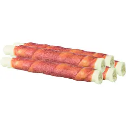 Ласощі для собак Trixie Denta Fun Duck Chewing Roll, ваговий жувальний рулет із качкою, 17 см, 45 г