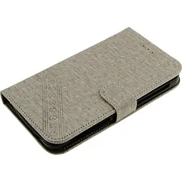 Чохол-книжка Toto Book Silicone Slide Universal Cover 6.5" (№4) Gray - мініатюра 3