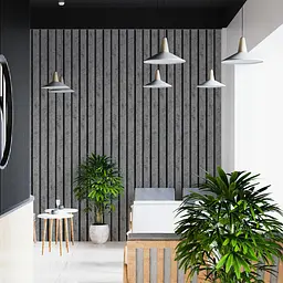 Рейка декоративна Sticker Wall PS 2900х118х12мм Бетон із золотими вкрапленнями SW-00001752 - мініатюра 7