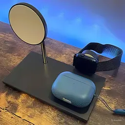 Бездротовий зарядний пристрій Native Union Snap 3 in 1 Magnetic Wireless Charger Black (SNAP-3IN1-BLK-EU) - мініатюра 6