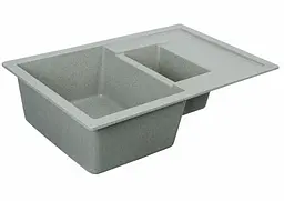 Кухонна мийка VALESO 7850W TOSKANA матова Сіра (SP000047632) - мініатюра 3