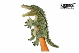 М'яка іграшка на руку Hansa Крокодил Hansa Puppet, 27 см