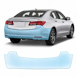 Антигравійна захисна бронеплівка за лекалами для Acura TLX I 2015-2017 - задній бампер