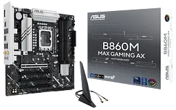Материнcька плата Asus B860M MAX GAMING AX LGA 1851 (B860M MAX GAMING AX)