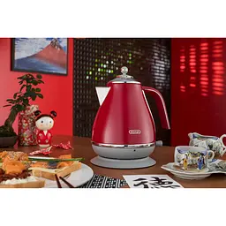 Електрочайник DeLonghi KBOC 2001 red 1.7 л (00000017910) - мініатюра 8
