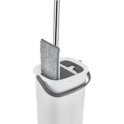 Набір для прибирання Lavine Cool Mop: швабра + відро 10 л білий (LN-1003-01) - мініатюра 4