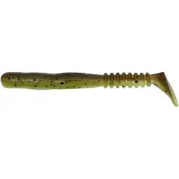 Силікон Reins Rockvibe Shad 2" B08 Green Pumpkin Chart Melon (16 шт/уп)
