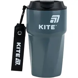 Термокружка Kite 450 мл сіра (K25-1220-1)