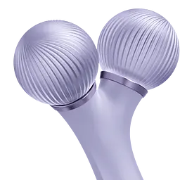 Електронний звуковий ролик для обличчя GESKE Sonic Facial Roller 4 в 1 фіолетовий - мініатюра 2