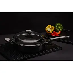 Сковорідка Nois Salto Silver з кришкою 26 см (830881) - мініатюра 5