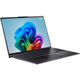 Ноутбук ACER Swift 16 AI OLED SF16-51-928H, Intel Core Ultra 9 288V до 5.1GHz, 16" WQXGA+, 32GB, SSD 2TB, Intel Arc Graphics, Windows 11 Home - мініатюра 2
